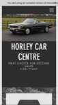 Mobile Screenshot of horleycarcentre.com